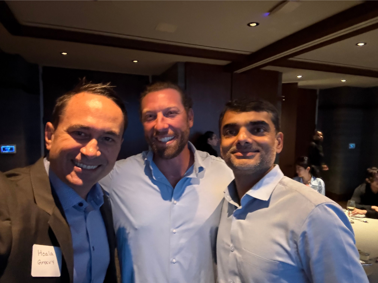 Hoala Greevy with Hoff and Nihar Desai (Integrity Practice Solutions) | The Paubox Table: Dinner in NYC