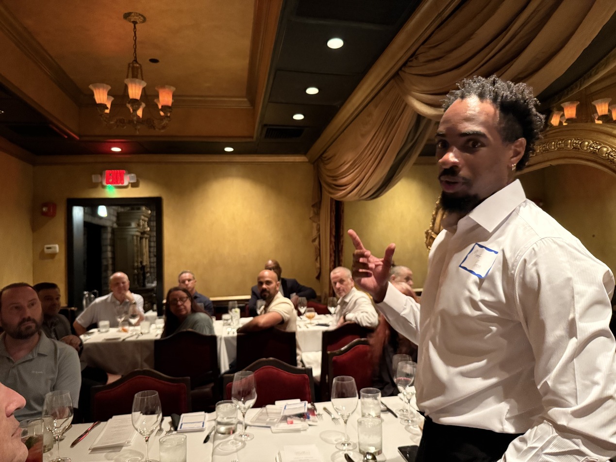 Myatt Person, our new Director of Partnerships, shared a fun fact: He's visited every national park in the country | The Paubox Table: Dinner in Tampa