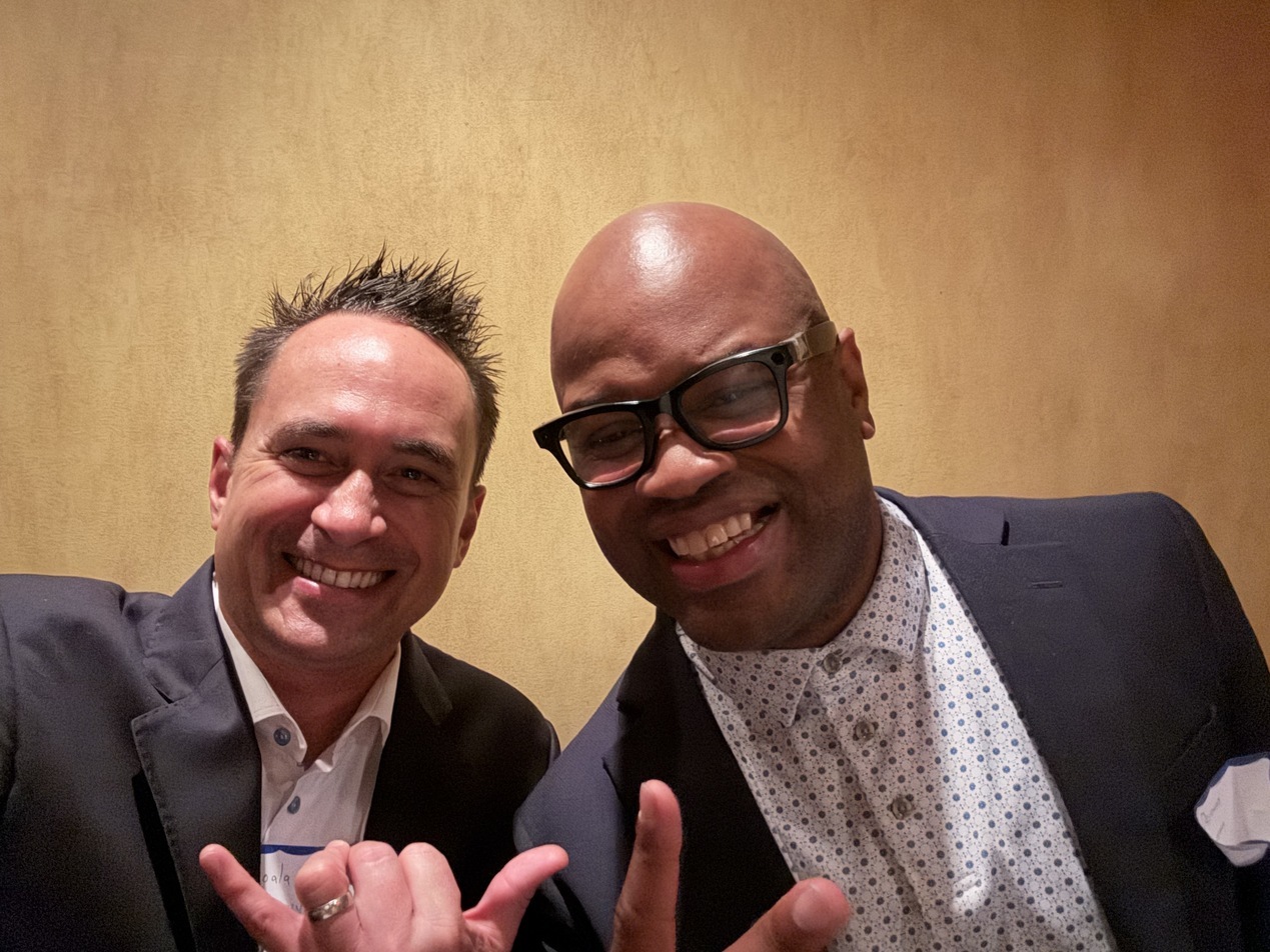 Hoala Greevy with Deyoun Johnson (CISO, Clearwater Cardiovascular Consultants) | The Paubox Table: Dinner in Tampa