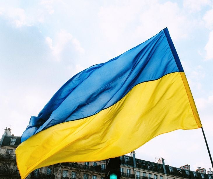 Ukraine flag 