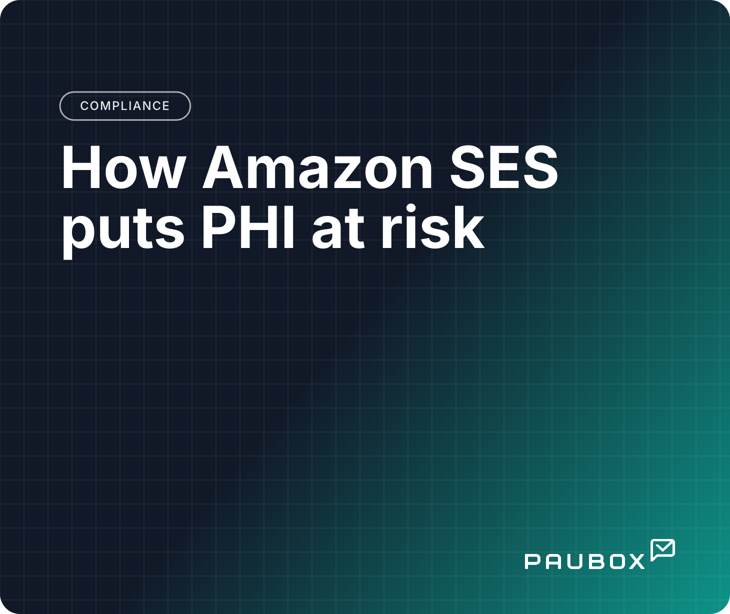 How Amazon SES puts PHI at risk