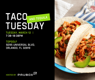 Join as for Taco Tuesday at Topgolf at HIMSS24