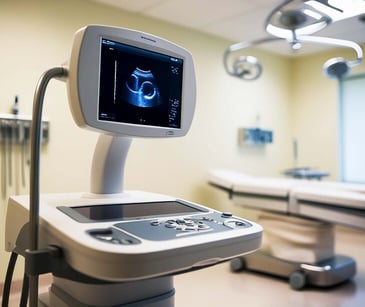 Image of imaging tools in a hospital.