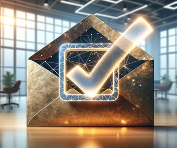 email icon with checkmark