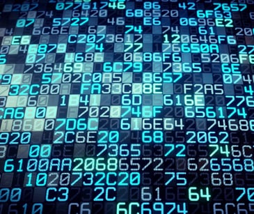 digital concept of computer code