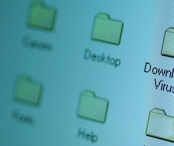 Image of computer folders. 