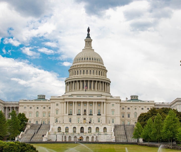 Image of the White House. 