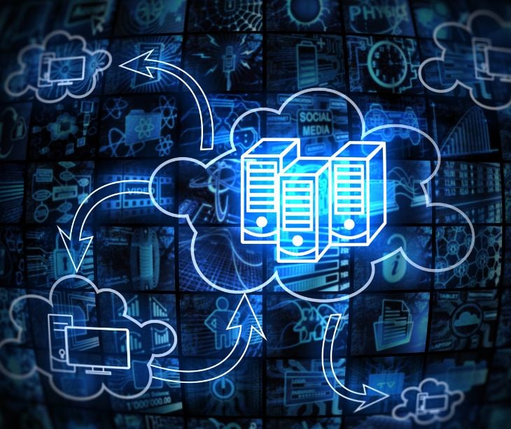 digital email server icon