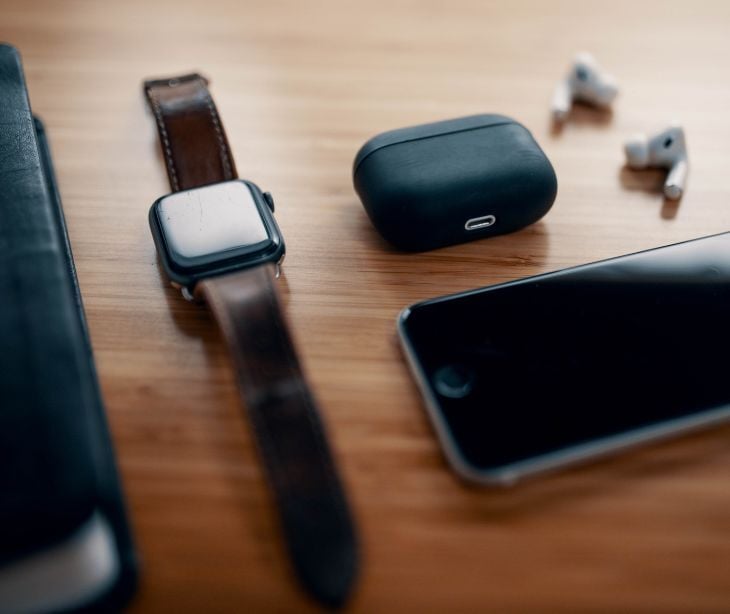 Image of several devices. 