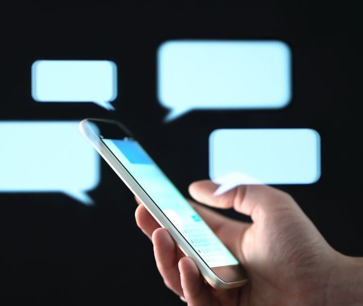 Adding credibility to text messaging campaigns in healthcare