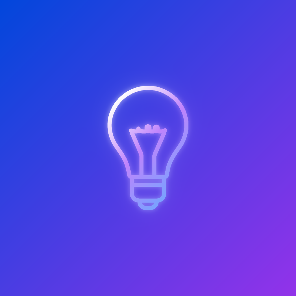 Lightbulb with a simple filament