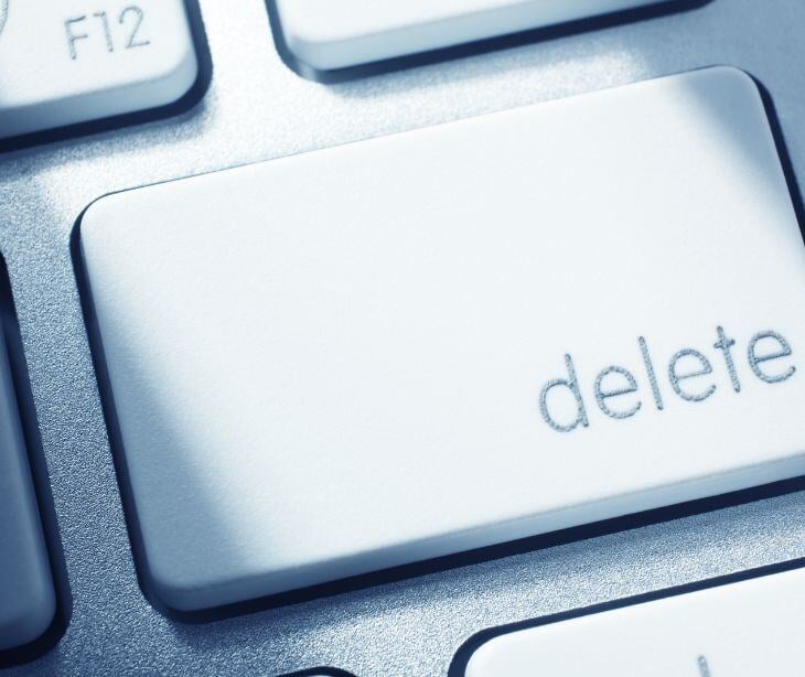 delete keyboard key
