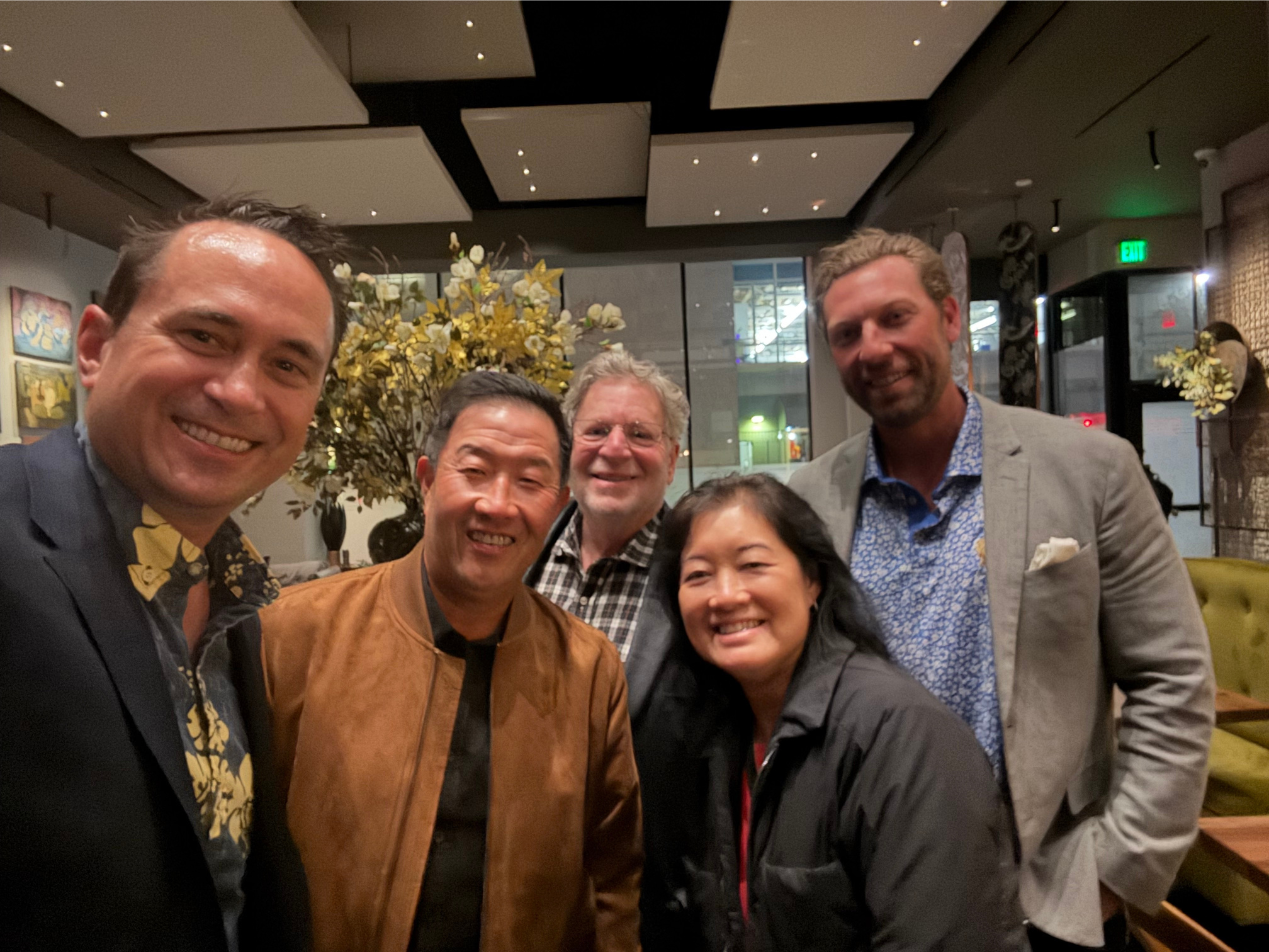 Customer dinner at Crustacean San Francisco during RSA Week