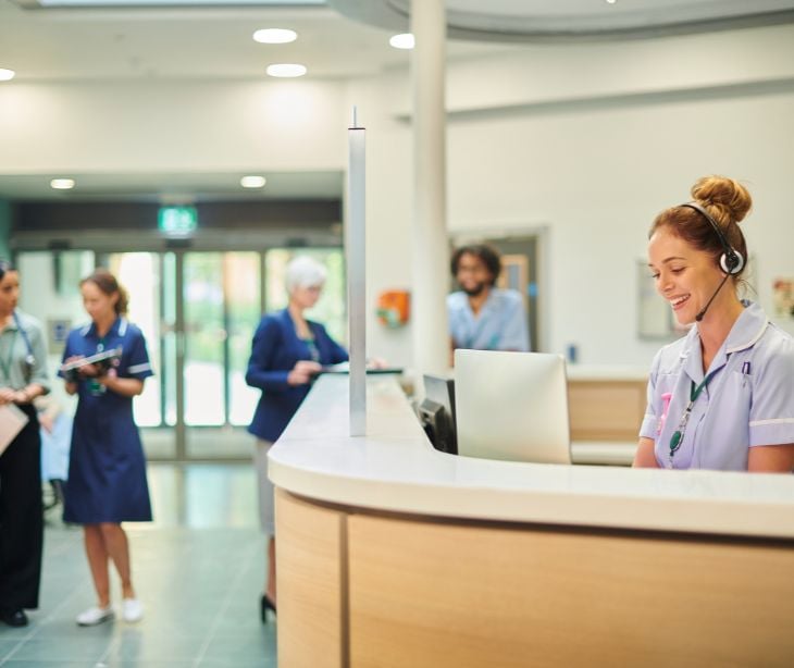 Do nurses stations need to be HIPAA compliant?