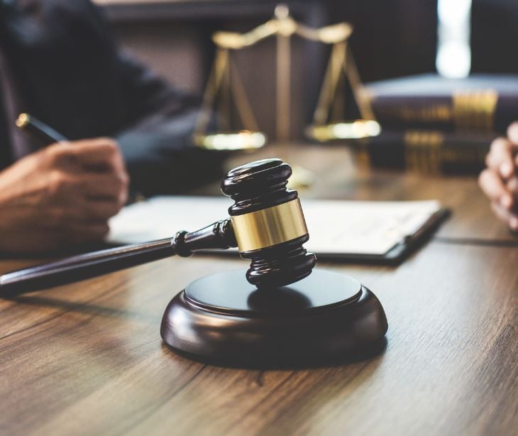 Image of a gavel. 