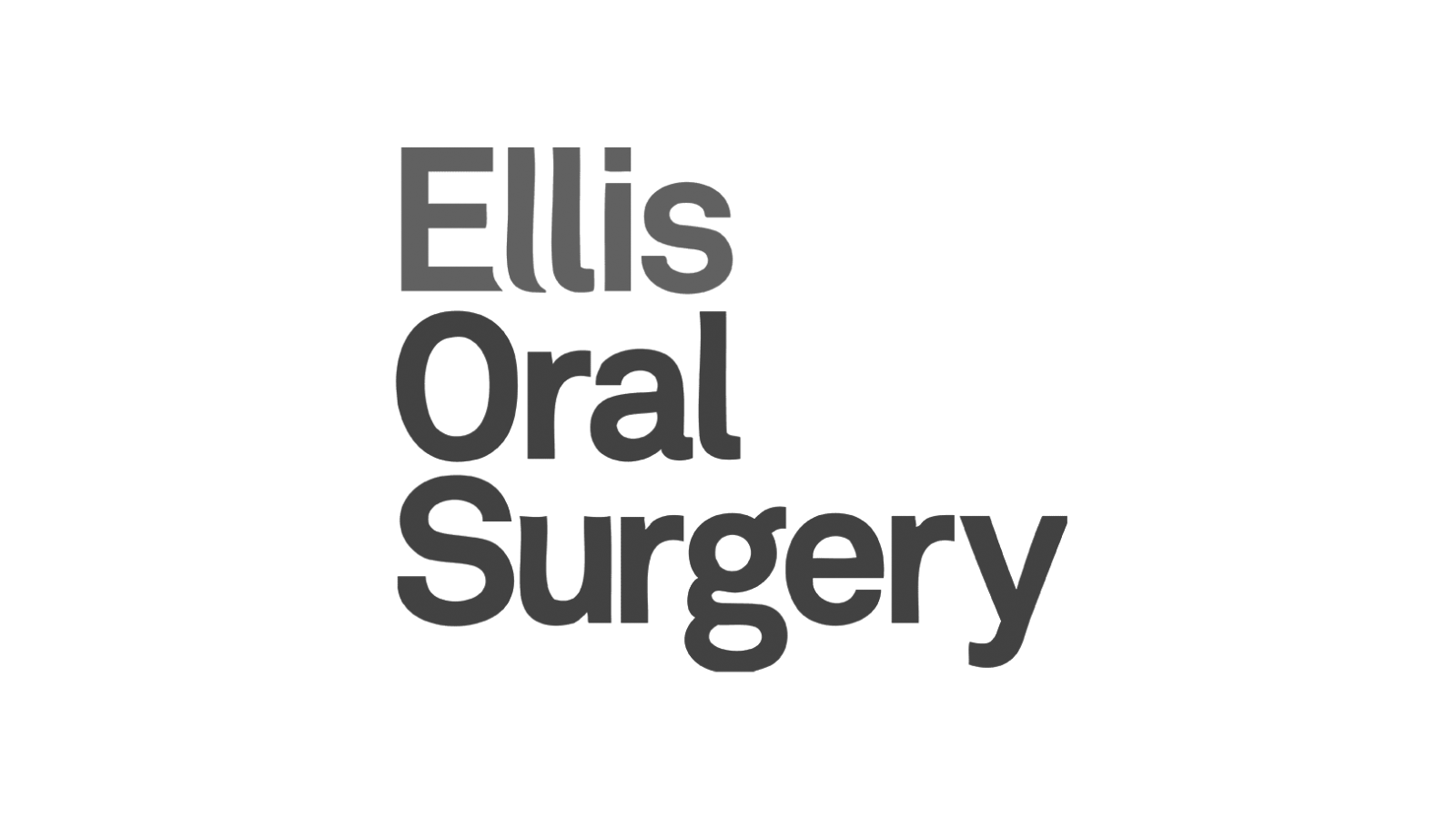 Ellis Oral Surgery logo bw
