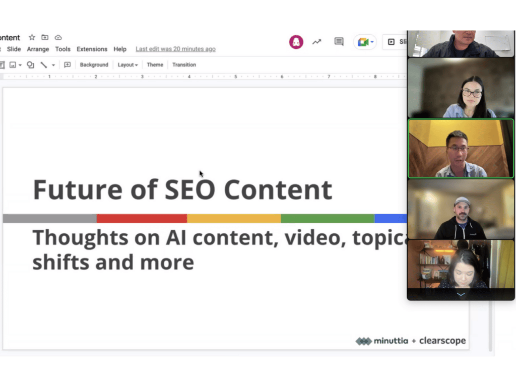 The future of SEO content: Paubox Zoom social mixer (Feb 2023)