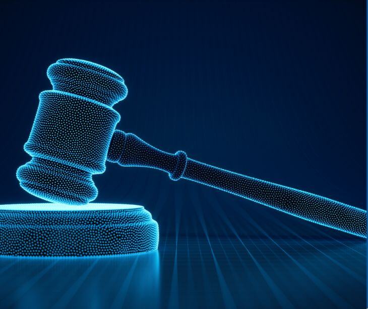 digital law gavel