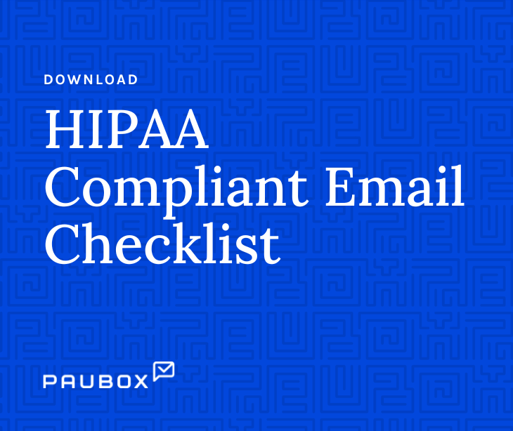 HIPAA Compliant Email Checklist