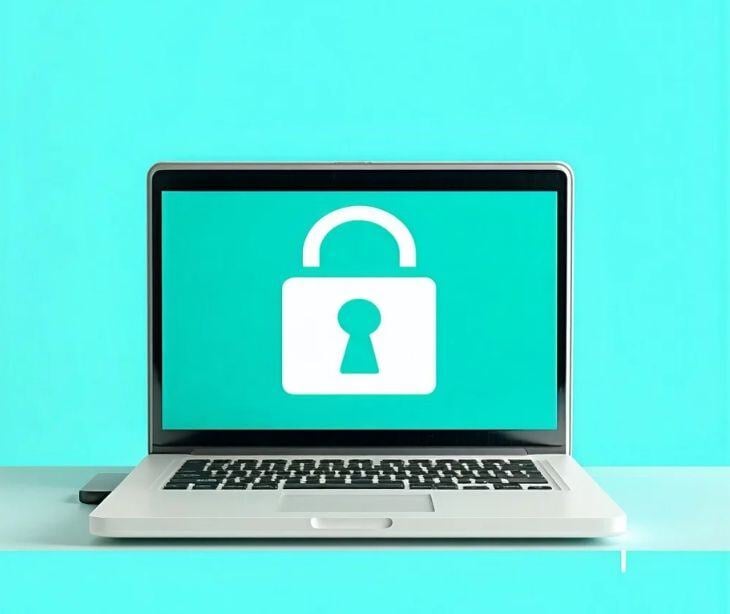 computer with lock