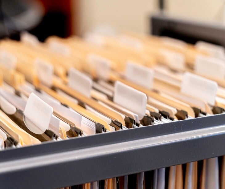 Image of files. 