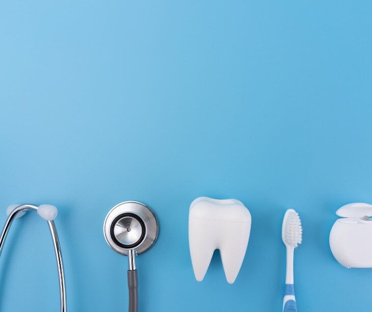 dental items in line