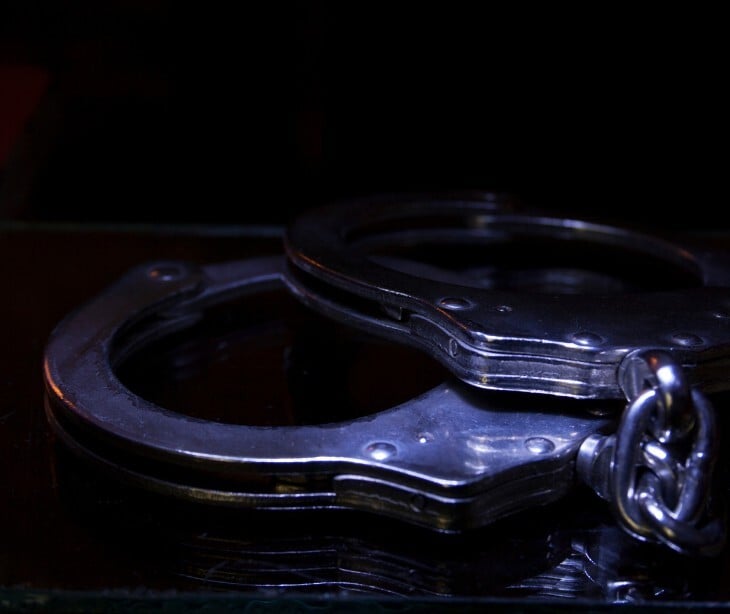 Image of handcuffs. 