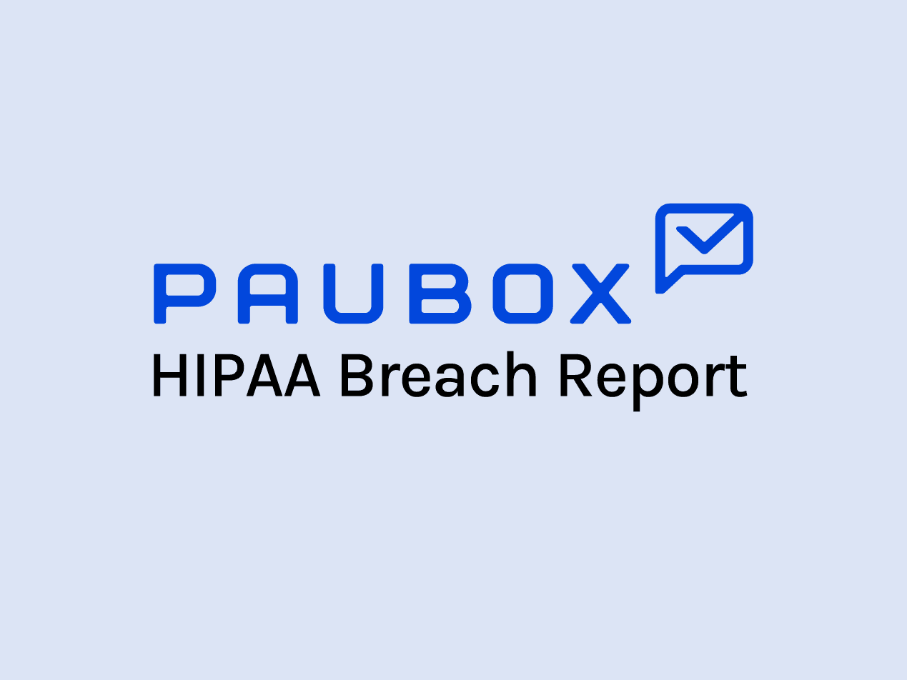 HIPAA Breach Report for November 2021