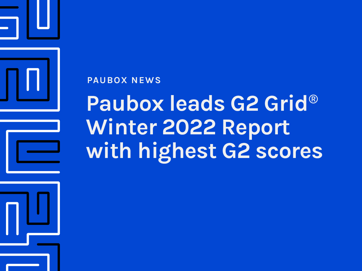 Paubox leads G2 Grid® Report for Winter 2022