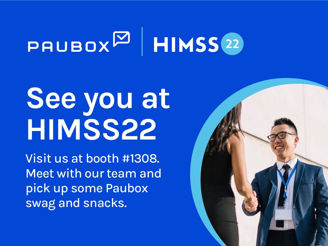 Paubox to attend the HIMSS Global Health Conference & Exhibition