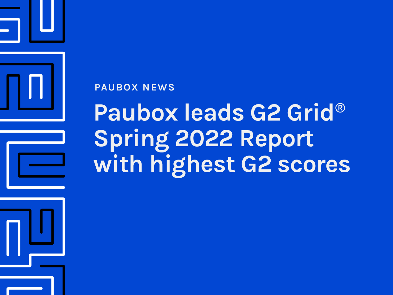 Paubox leads G2 Grid® Report for Spring 2022