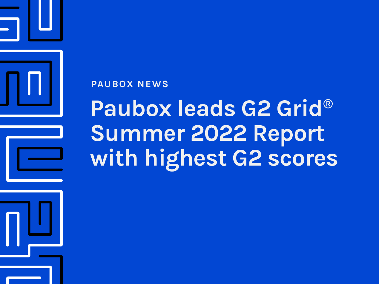 Paubox leads in G2 Summer 2022 report