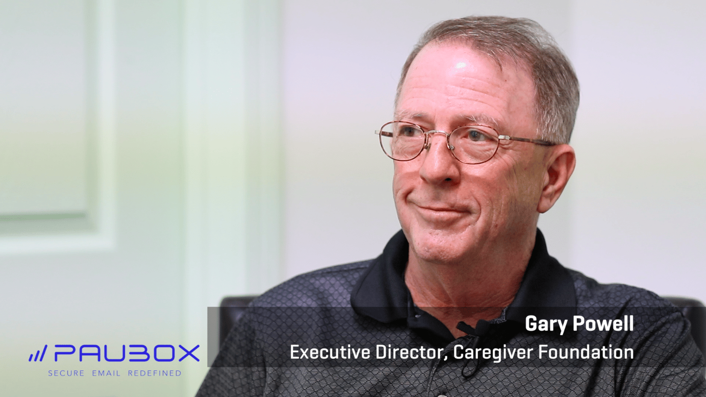 Gary Powell’s Caregiver Foundation uses Paubox’s zero-step email encryption to plan senior care