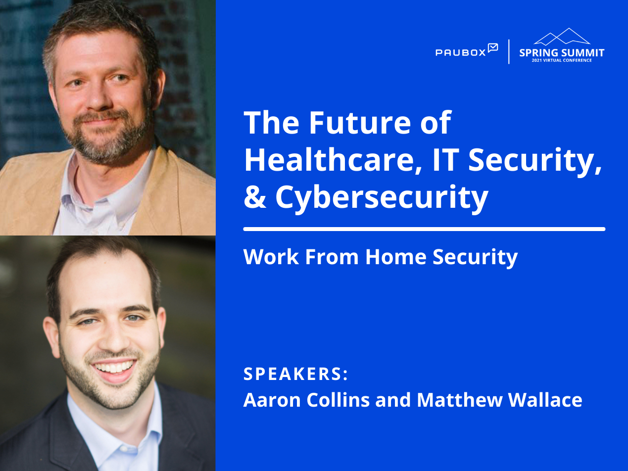 Aaron Collins and Matthew Wallace: Work from home security