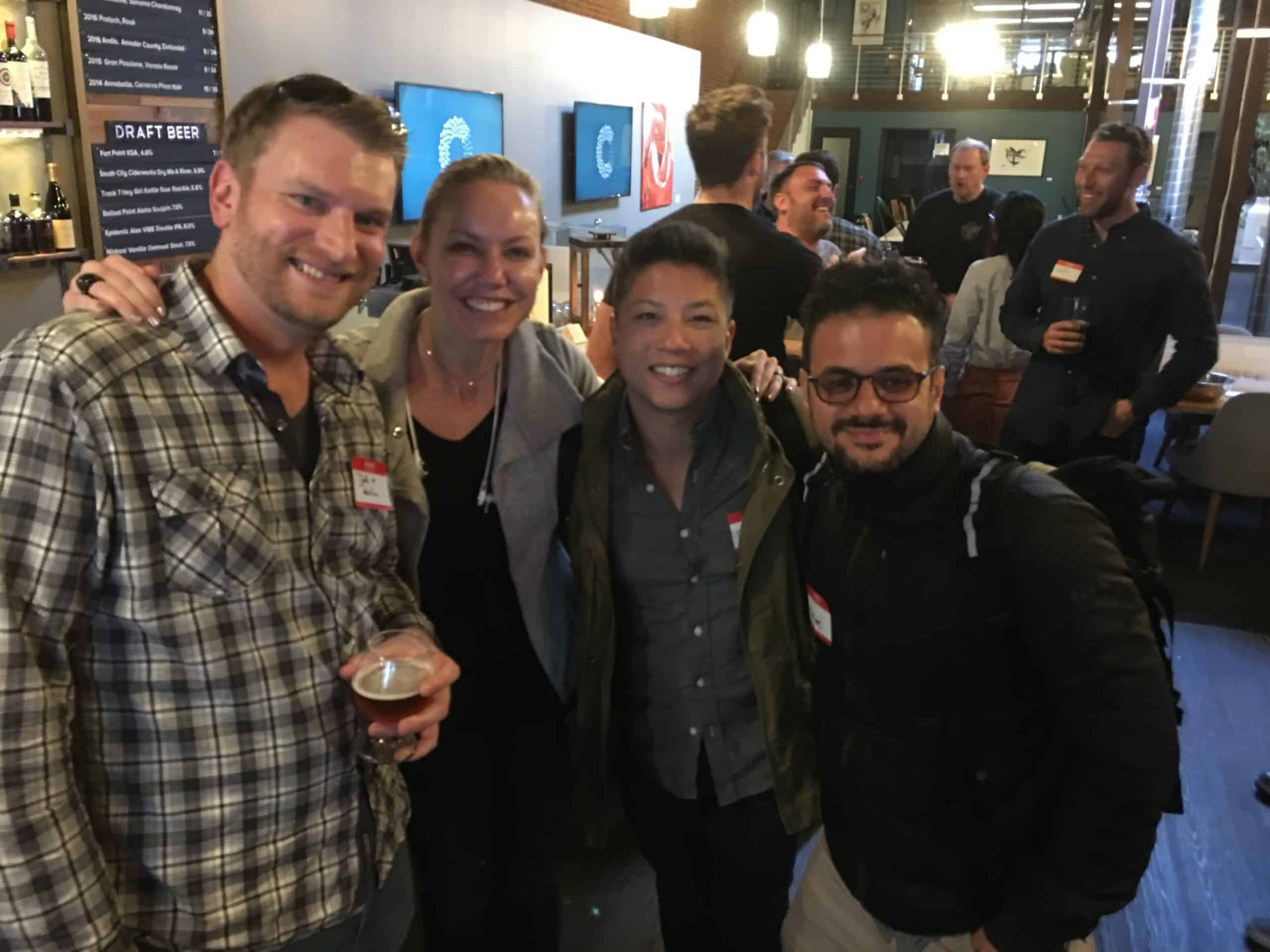 Goodwin Law and Paubox social mixer for 500 Startups Health Track