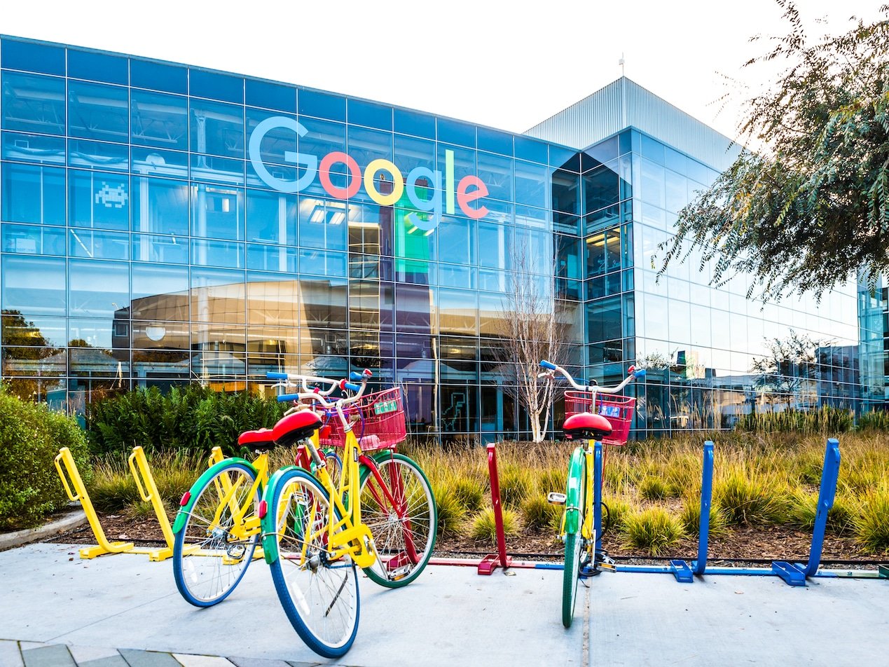 exterior of google headquarters