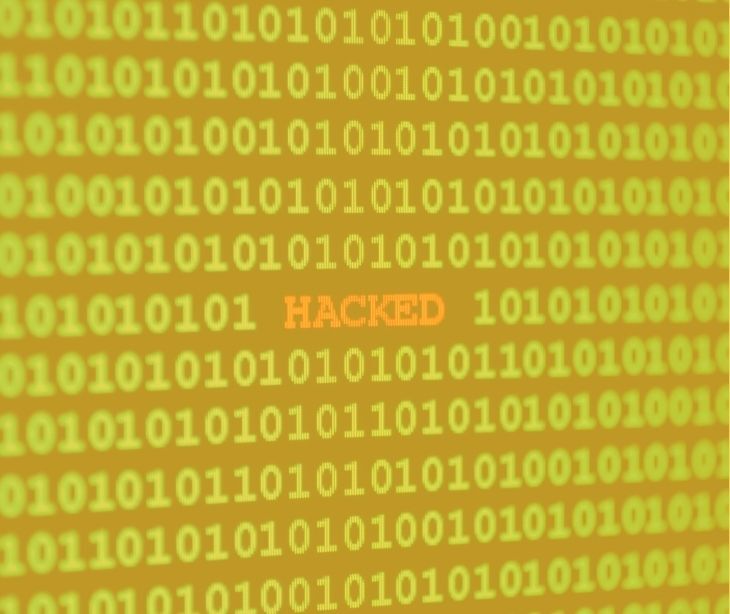 digital text hacked