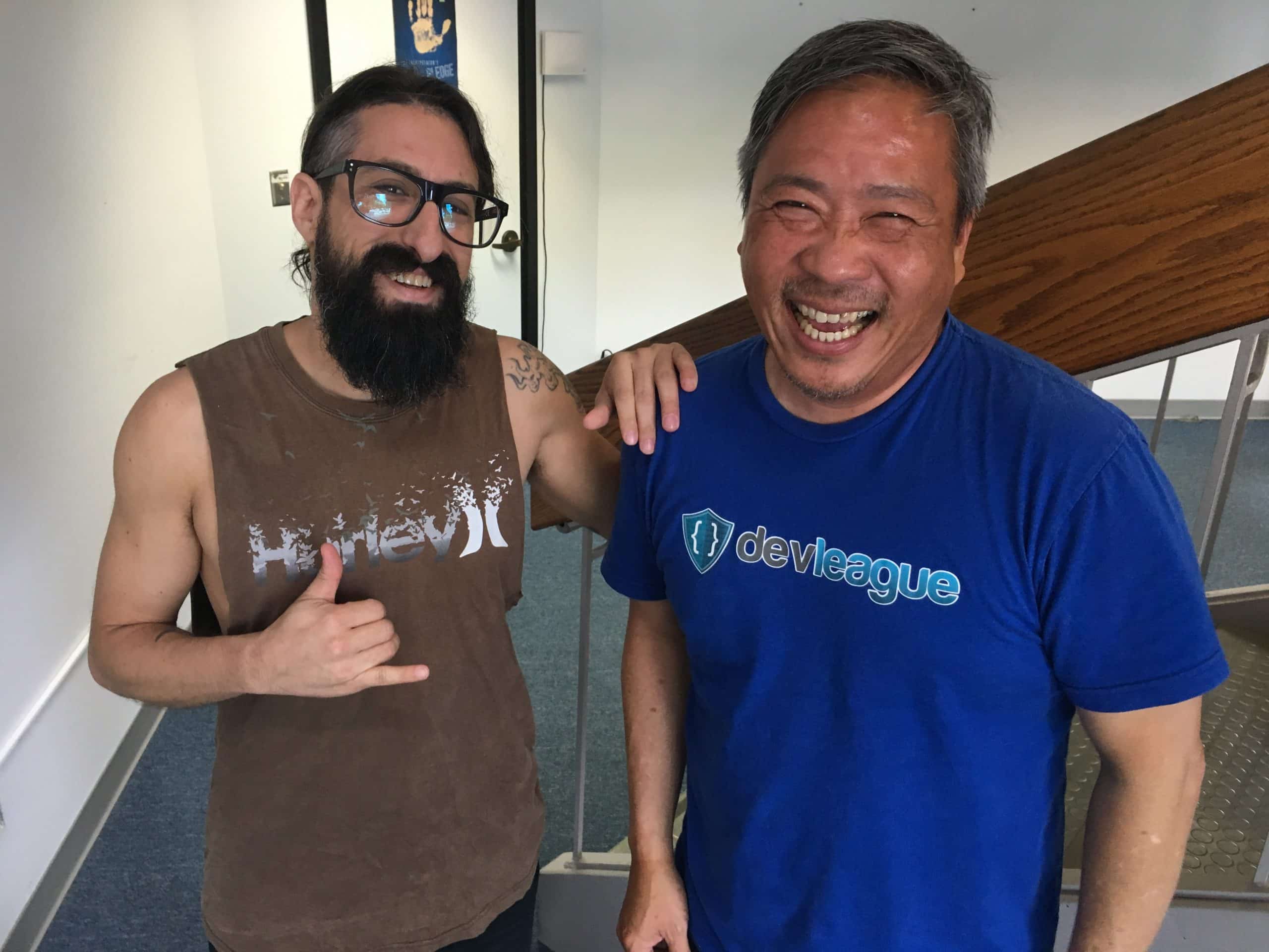 Catching up with DevLeague and Russel Cheng