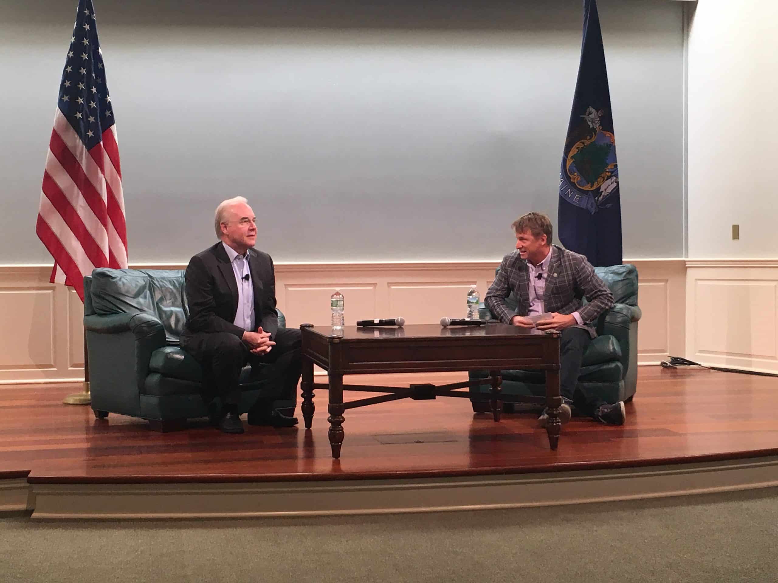 HHS Secretary Tom Price and Jonathan Bush: athenahealth MDP 2017