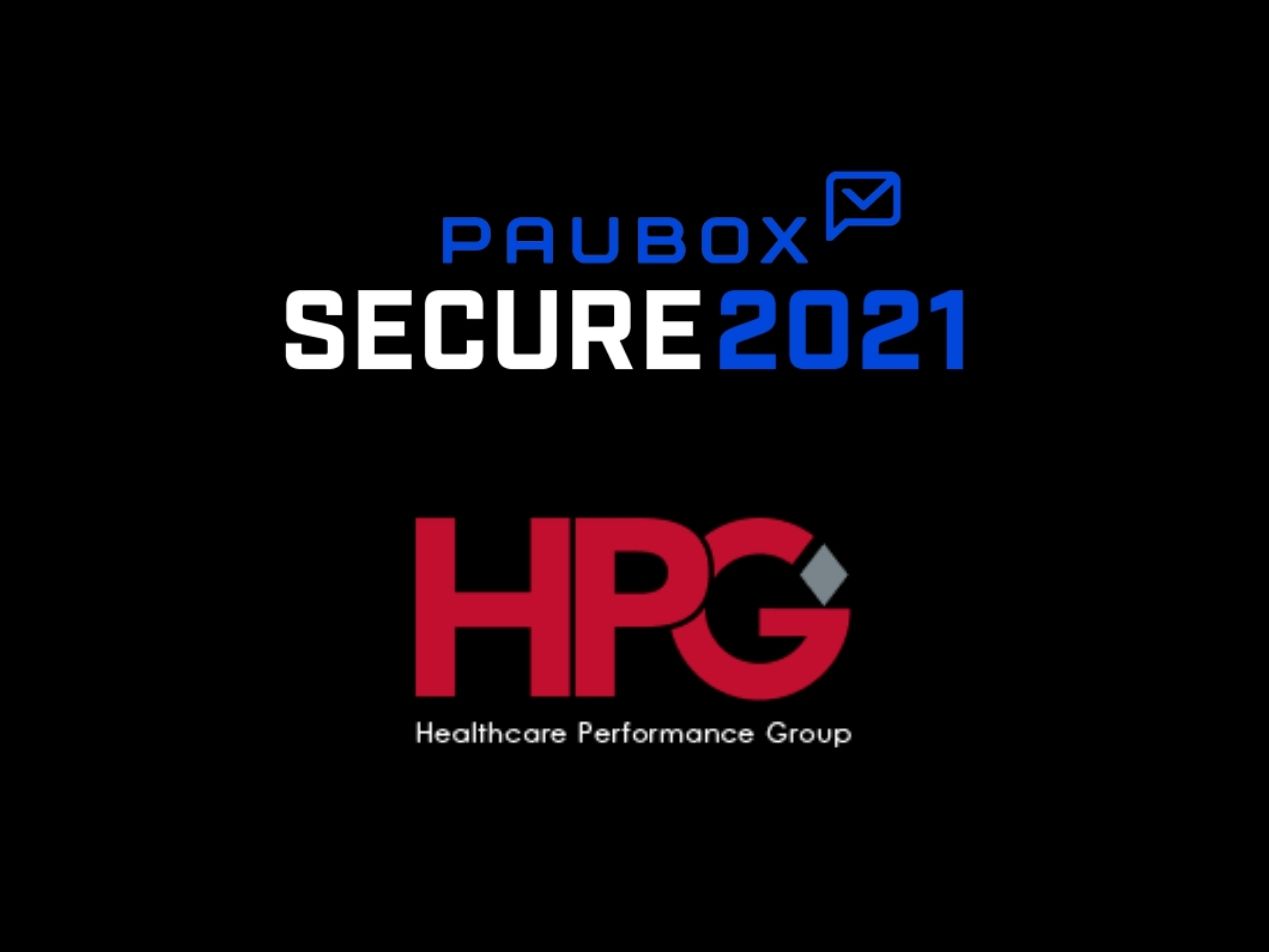 Healthcare Performance Group, Inc. sponsoring Paubox SECURE in Las Vegas