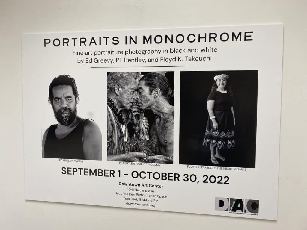 Portraits in monochrome – Downtown Art Center