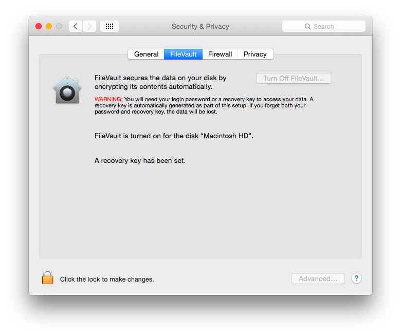 Free disk encryption for Mac OS