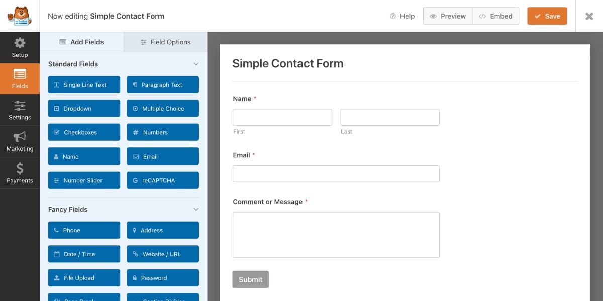 Is WPForms HIPAA compliant?