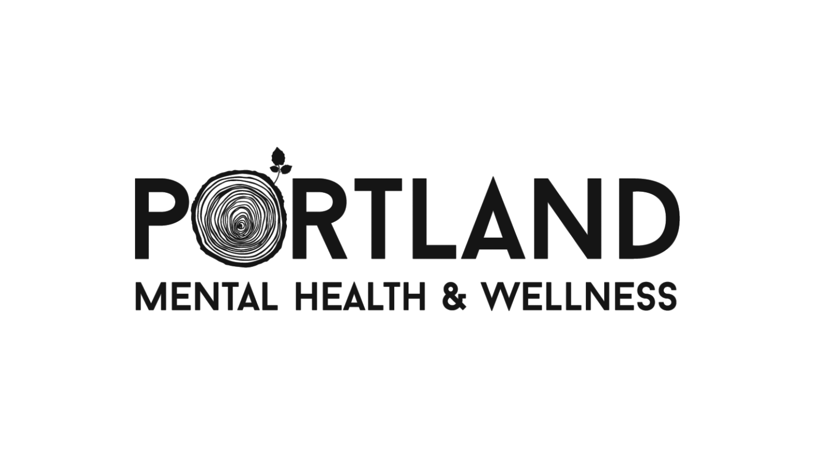 Portland Mental Health logo bw