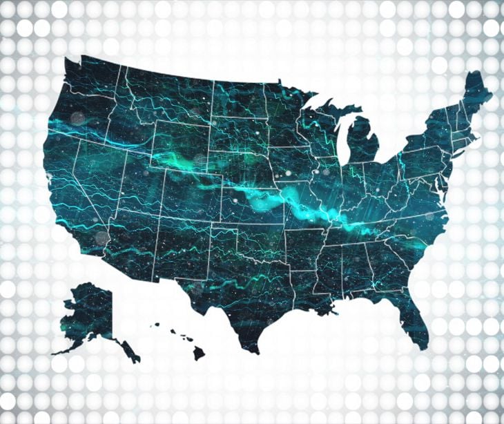 US map