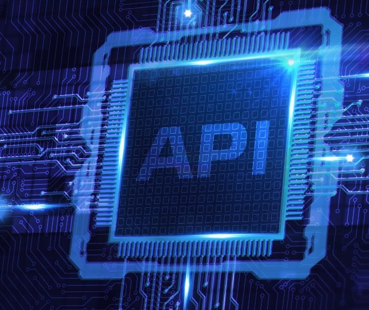 Image of a computer chip that says "API"
