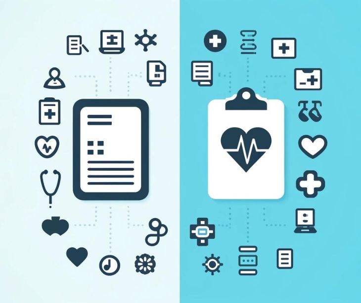 The difference between EMRs and EHRs 