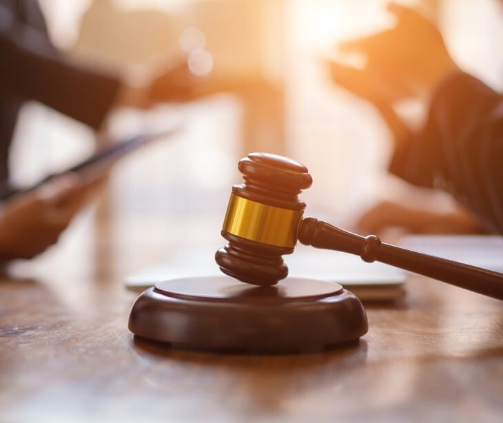 Image of a gavel. 