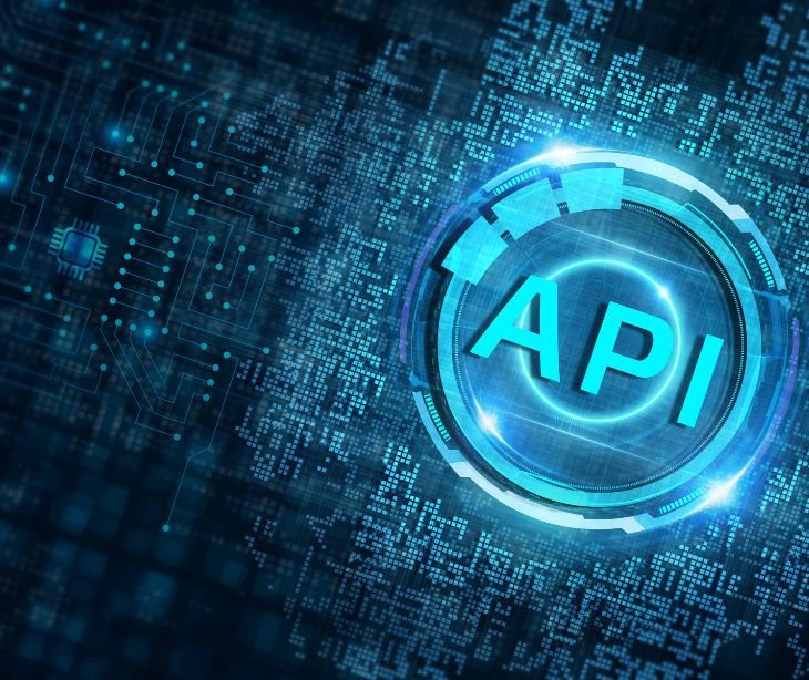 digital concept of API