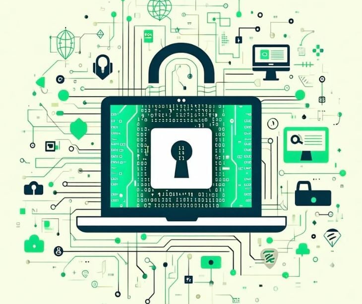 computer with security lock